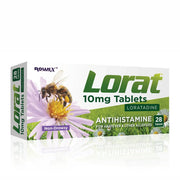 Lorat 10mg Loratadine Tablets - 28 pack