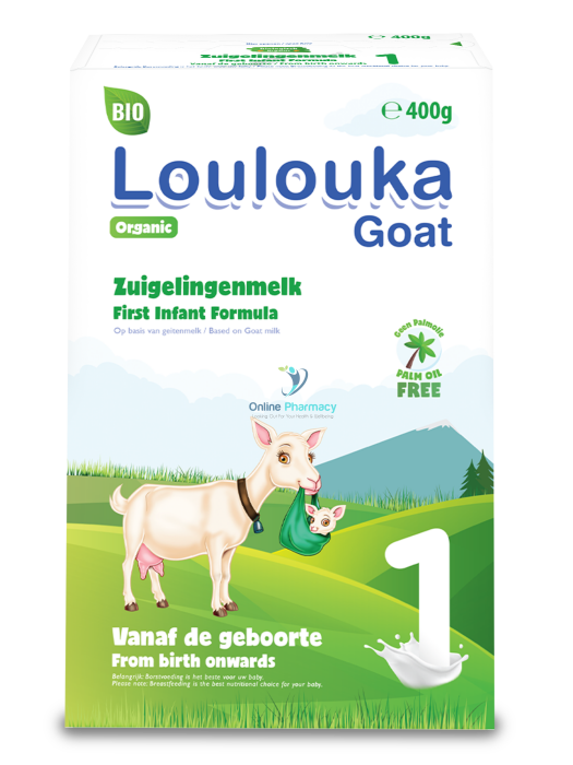 Loulouka Stage 1 Organic Infant Formula (Goat) - 400g - OnlinePharmacy