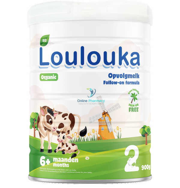 Loulouka Stage 2 Organic Follow-On Formula (Cow) - 900g - OnlinePharmacy
