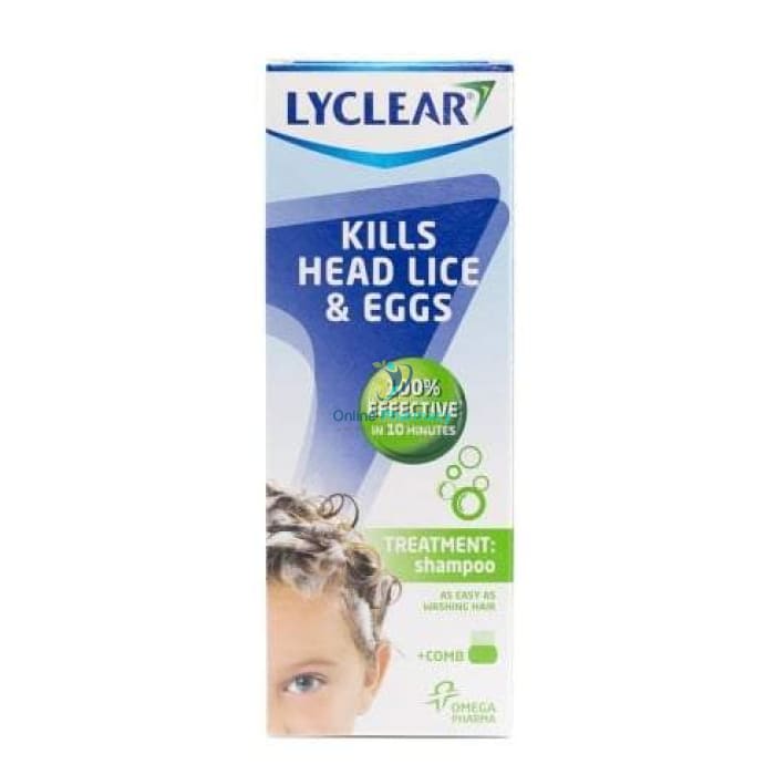 Lyclear Shampoo with Comb - 200ml - OnlinePharmacy
