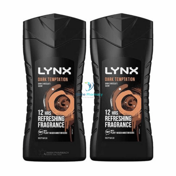 Lynx Dark Tempation Gel Twin Pack Deodorant