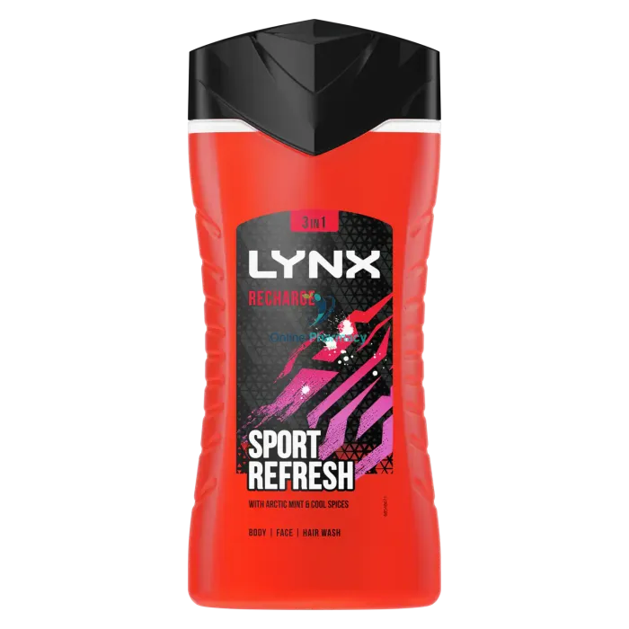 Lynx Shower Recharge & Energy - 225ml x 2 Pack - OnlinePharmacy