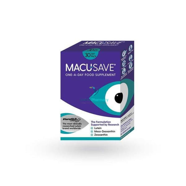 MacuSave Food Supplement - 30/90 Caps - OnlinePharmacy