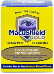 MacuShield Gold Eye Supplement Capsules - 90 Capsules (30 Day Pack)