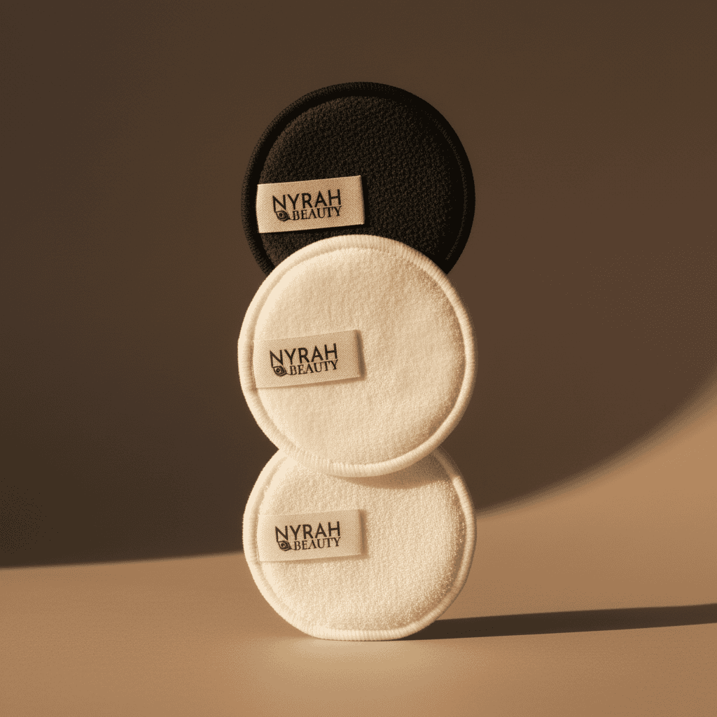 Nyrah Beauty Makeup Removal Pad Set – With Mesh Bag
