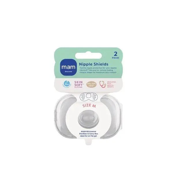 MAM Nipple Shield Size Medium - 2 Pack