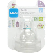 MAM Spill Free Teat 4+ Months - 2 Pack