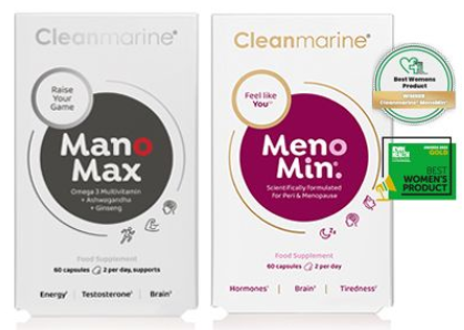 Cleanmarine MenoMin & ManoMax Twin Pack