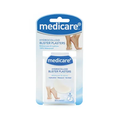 Medicare Blister Plasters - 6 Pack