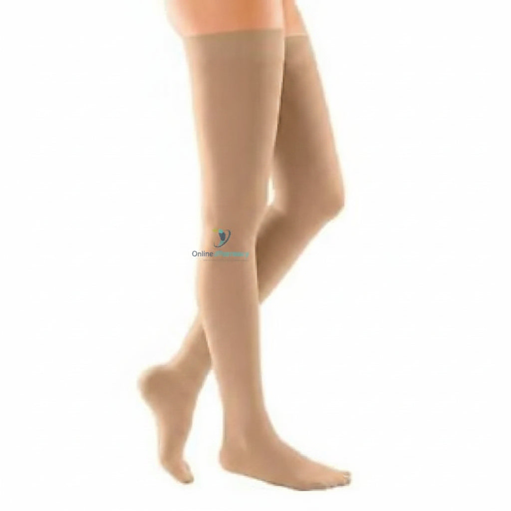 Medi Duomed Soft Class 1 Thigh Length Compression Stockings With Silicone Topband - OnlinePharmacy
