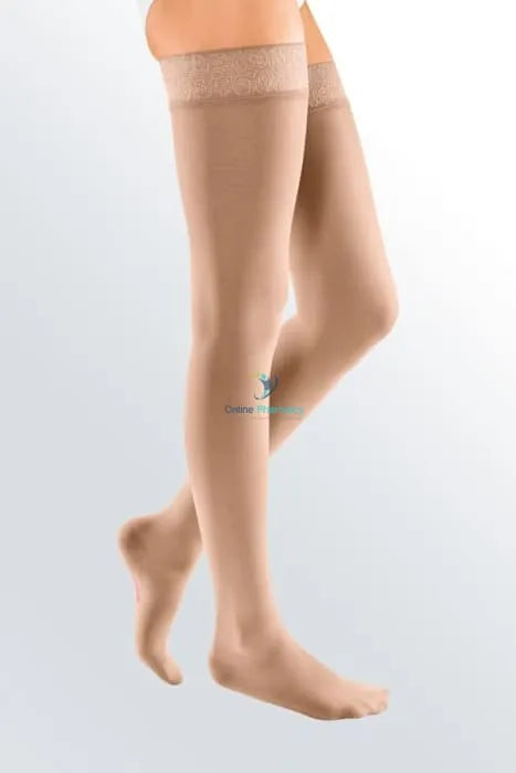 Medi Duomed Soft Class 2 Thigh Length Compression Stockings With Silicone Topband - OnlinePharmacy