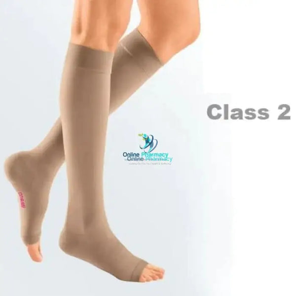 Medi Mediven Plus Class 2 Knee Length Petite Compression Stockings - 1 Pair Socks