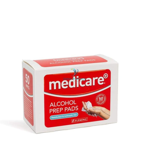 Medicare Alcohol Prep Pads - 50 Pack - OnlinePharmacy