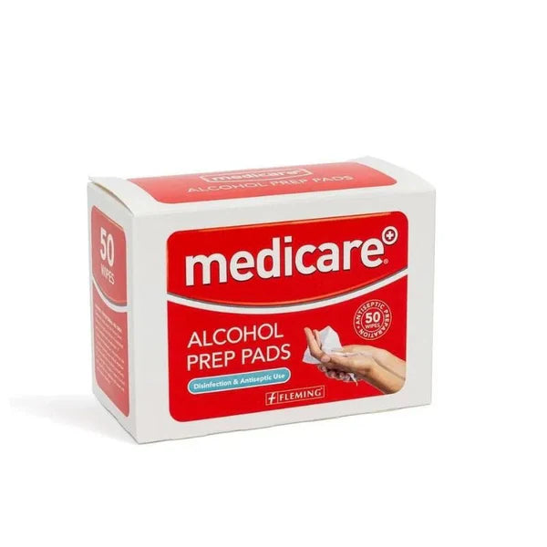 Medicare Alcohol Prep Pads - 50 Pack