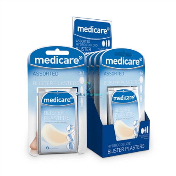 Medicare Assorted Blister Plasters 6S - OnlinePharmacy