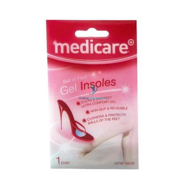 Medicare Ball Of Foot Gel Insoles - OnlinePharmacy