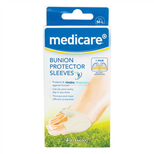 Medicare Bunion Protector Sleeves (S-M) - OnlinePharmacy