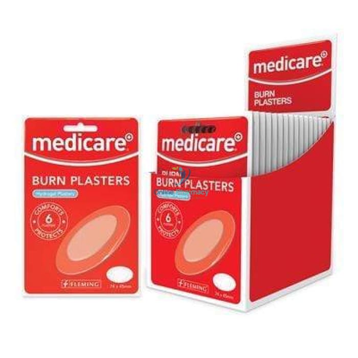 Medicare Burn Plasters 6'S - OnlinePharmacy