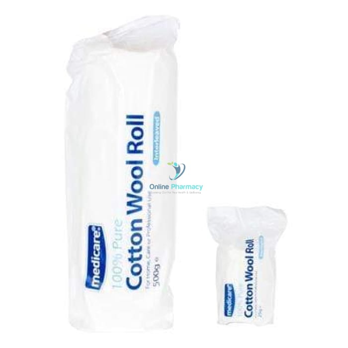 Medicare Cotton Wool Roll - OnlinePharmacy