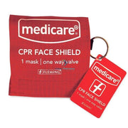 Medicare Cpr Breathing Barrier On Key Ring - Single Use
