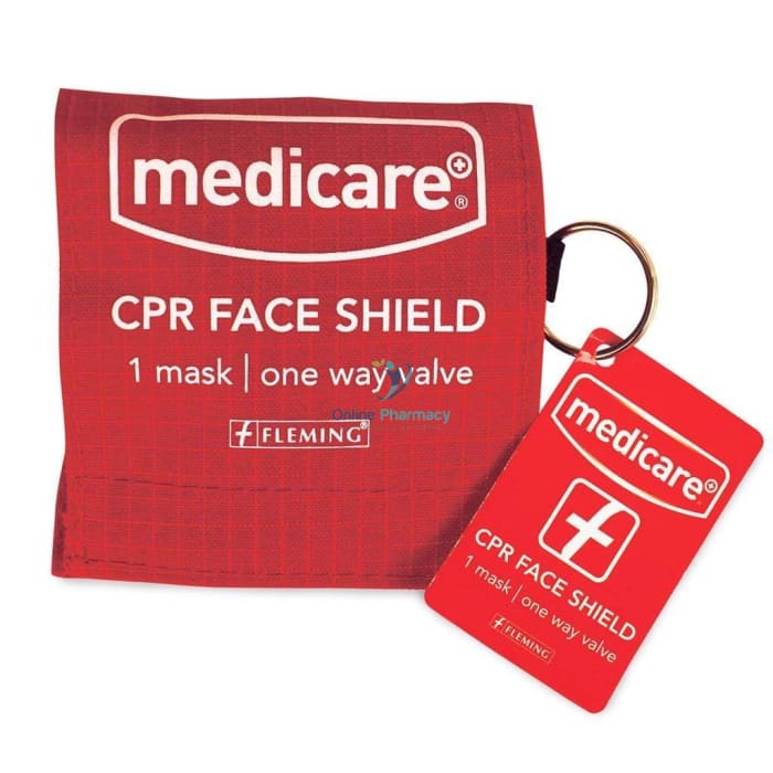 Medicare Cpr Breathing Barrier On Key Ring - Single Use - OnlinePharmacy