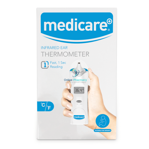 Medicare Ear Thermometer With Probe Covers - OnlinePharmacy