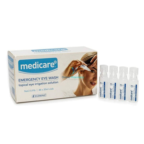 Medicare Emergency Eye Wash - 1 x 20ml Pod - OnlinePharmacy