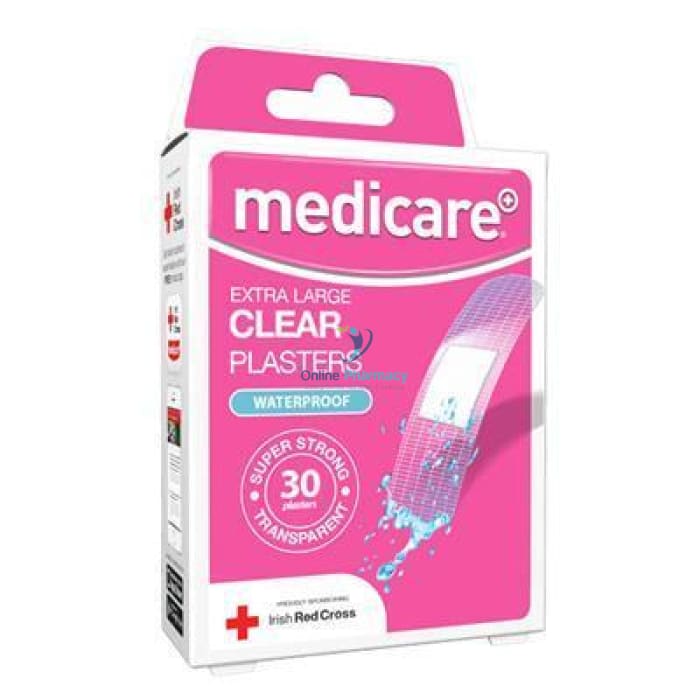 Medicare Extra Large Transparent Plasters 30'S