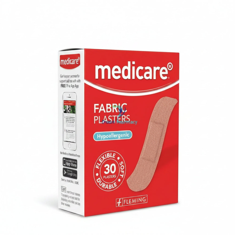 Medicare Fabric Plasters - 30 Pack