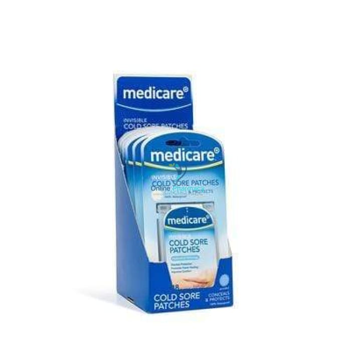 Medicare Invisible Cold Sore Patches - 18 Pack - OnlinePharmacy