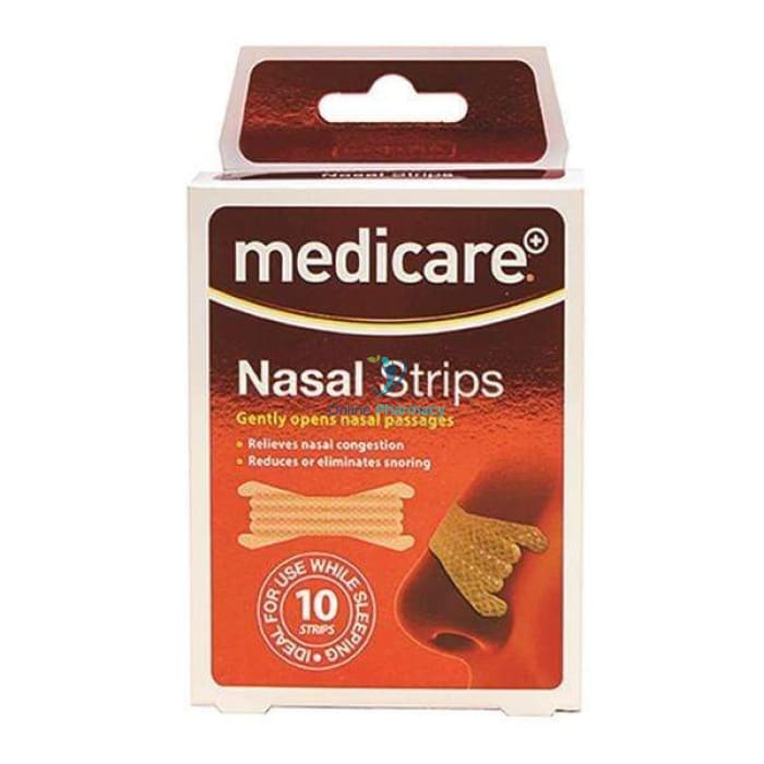 Medicare Nasal Strip'S (10'S) - OnlinePharmacy