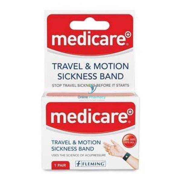 Medicare Travel & Motion Sickness Wrist Bands - OnlinePharmacy
