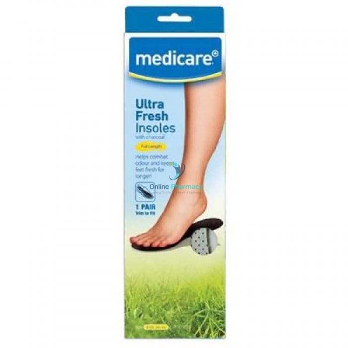 Medicare Ultra Fresh Insoles - 1 Pair - OnlinePharmacy