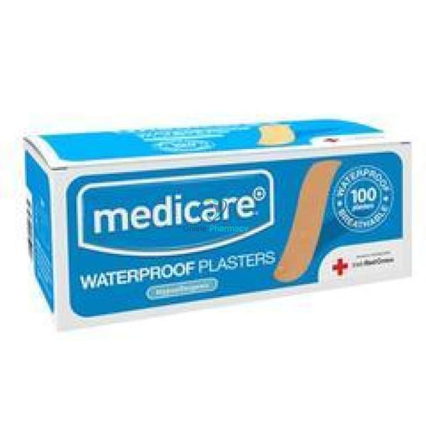 Medicare Waterproof Plasters 19X72Mm 100'S - OnlinePharmacy