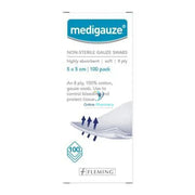 Medigauze Non-Sterile Gauze Swabs - 5cm x 5cm (100 Pack)