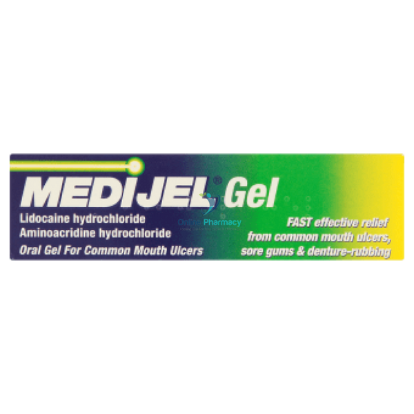 Medijel - Mouth Ulcer Gel 15g - OnlinePharmacy
