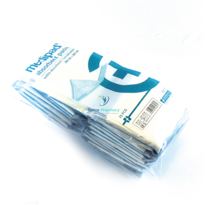 Medipad Non-Sterile Absorbent Pad 20cm x 20cm - OnlinePharmacy