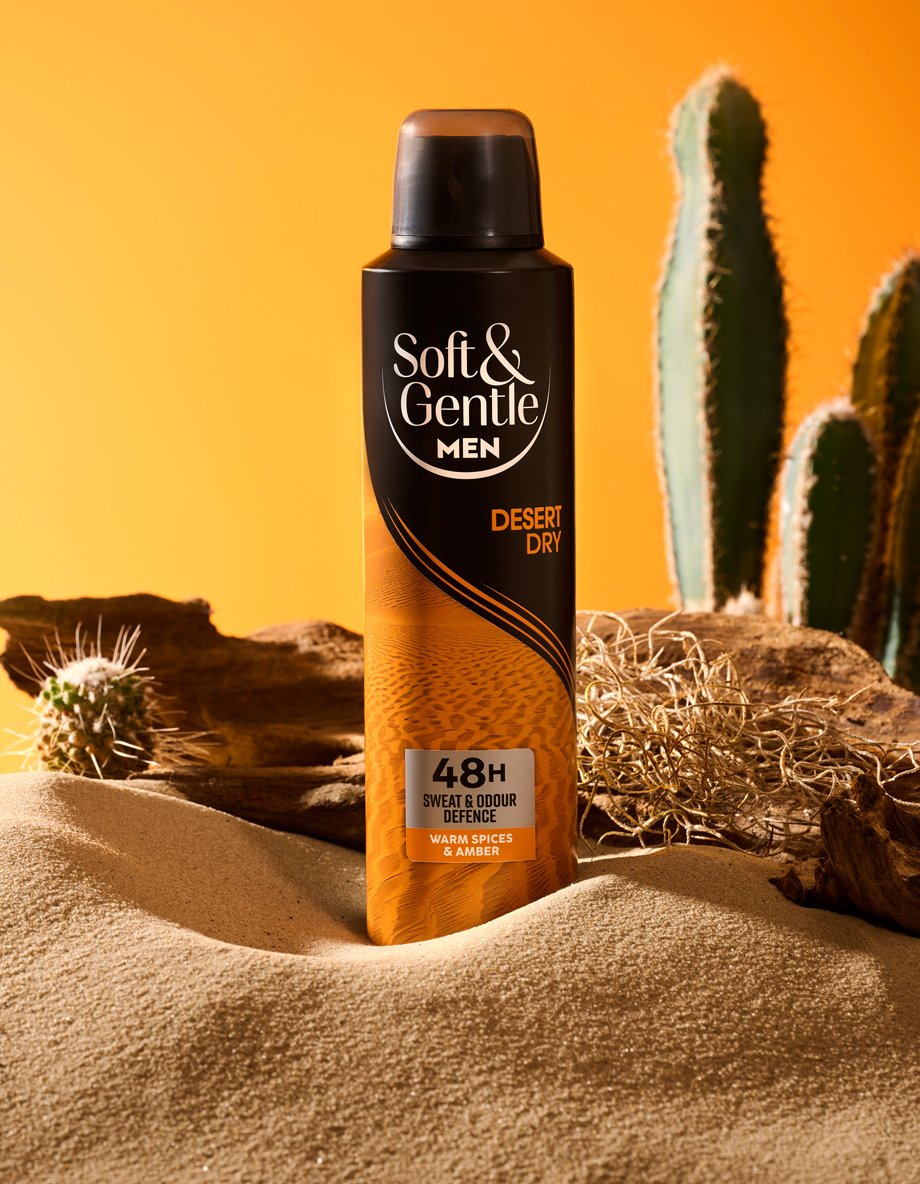 Soft & Gentle Desert Dry Anti Perspirant Deodorant - 250ml