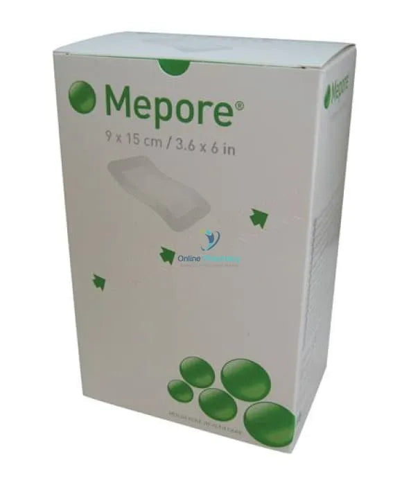 Mepore Adhesive Wound Dressing - 9cm x 15cm (50 Pack)