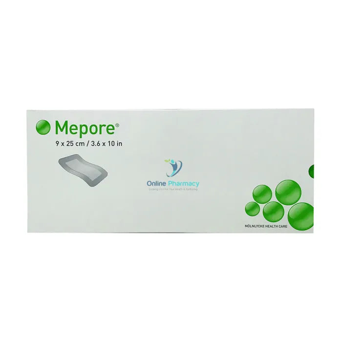 Mepore Adhesive Wound Dressing - 9cm x 25cm (30 Pack)