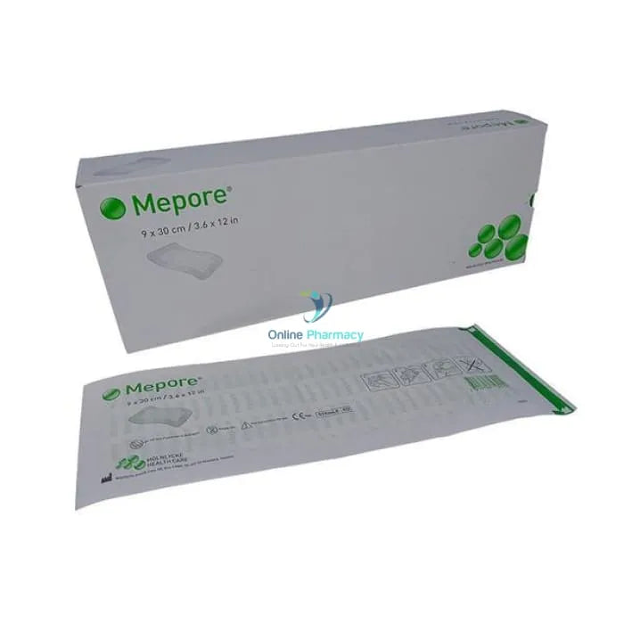 Mepore Adhesive Wound Dressing - 9cm x 30cm (30 Pack)
