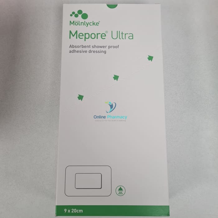 Mepore Ultra Waterproof Wound Dressing - 9Cm X 20Cm (24 Pack) Dressings