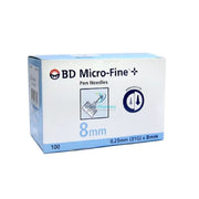 MicroFine 31G 8mm Needles 100 Pack