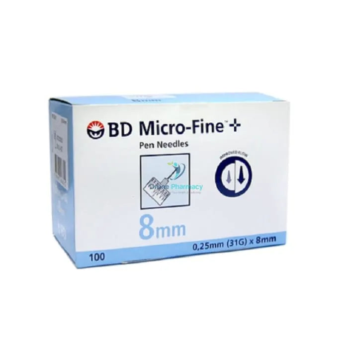 MicroFine 31G 8mm Needles 100 Pack