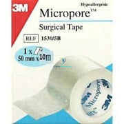 Micropore Hypoallergenic Surgical Tape - 50mm x 10m (6 pack)