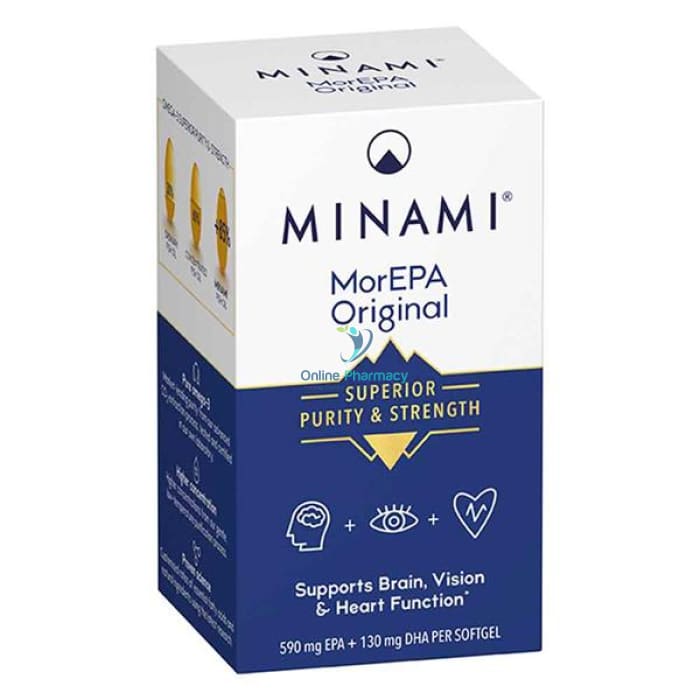 Minami MorEPA Omega 3 Fish Oil Softgels - 30/60/120 Pack - OnlinePharmacy