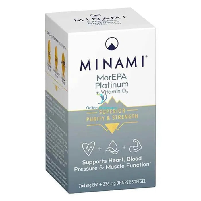 Minami MorEPA Platinum Elite Vitamin D - 60 Pack