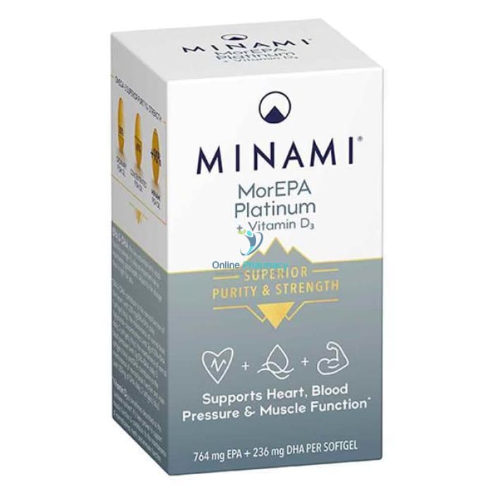 Minami MorEPA Platinum Elite Vitamin D - 60 Pack - OnlinePharmacy