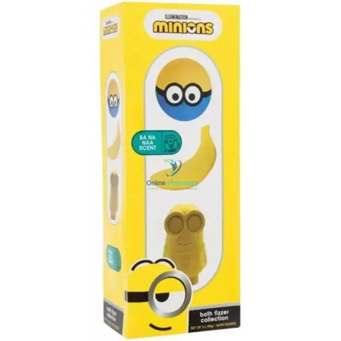 Minions Banana Scent Bath Bomb 3x90g