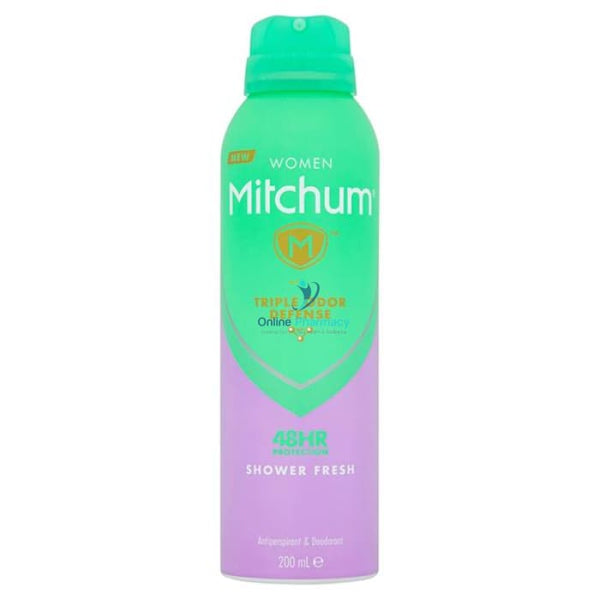Mitchum For Women Shower Fresh - 200Ml Deodorant & Anti-Perspirant